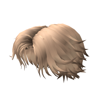 Blonde Messy Hair Roblox