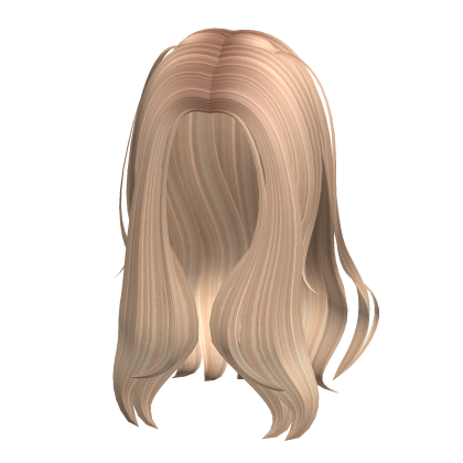 Half Up Half Down Adorable Twintails In Blonde Roblox
