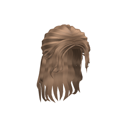Dirty Blonde Wavy Half Updo Hairstyle Roblox