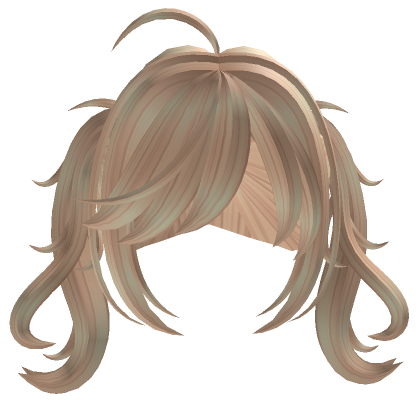 Blonde Short Wavy Pigtails Roblox