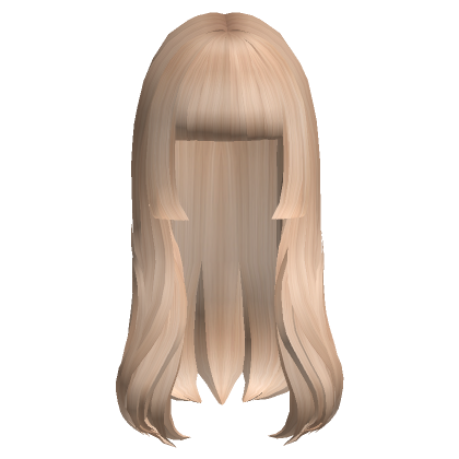 Blonde Hime Cut Roblox