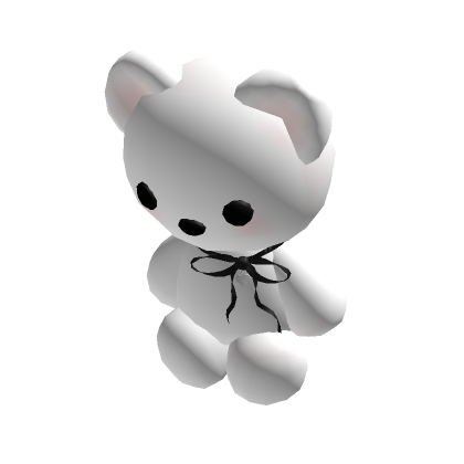 Holdable Bear W Black Bow Roblox Item Rolimon S