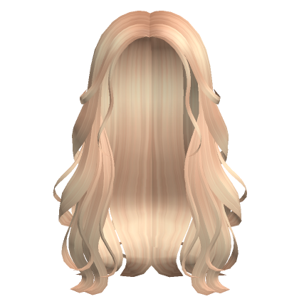 Blonde Wavy Hair Roblox