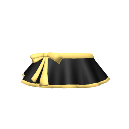 Chibi Doll Bikini Skirt Black Yellow Roblox