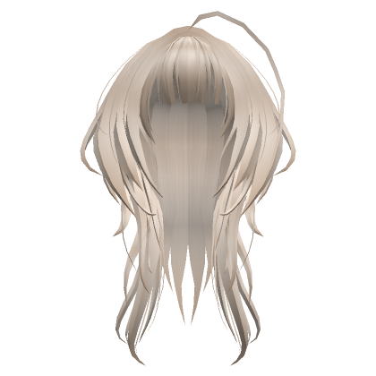 Blonde Unstyled Wolfcut Roblox