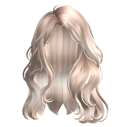 Undone Waves Hair Platinum Blonde Roblox