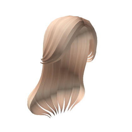 Blonde Messy Swept Curtain Bangs S Code Price Rblxtrade