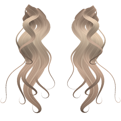 Front Hair Extensions Blonde Roblox
