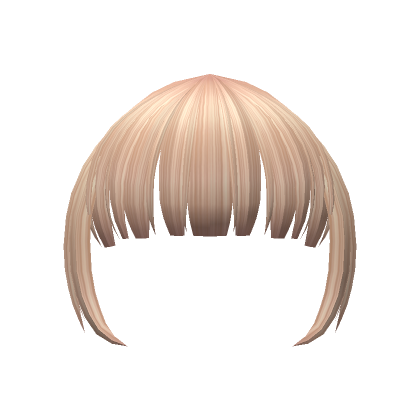Cute Full Bangs Blonde Roblox