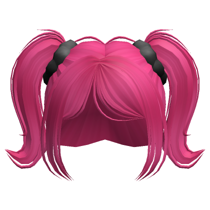 Hot Pink Lollipop Cheerleader Swirly Pigtails Roblox