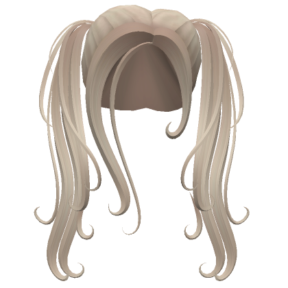 Extra Waves Gyaru Pigtails In Ashy Blonde Roblox