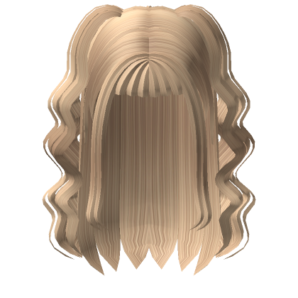 Blonde Preppy Curly Twintails Hair Roblox Item Rolimon S