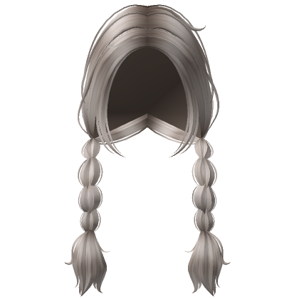 Messy Long Wispy Wilderness Braids Ash Blonde Roblox