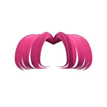 Arched Anime Bangs In Hot Pink Roblox