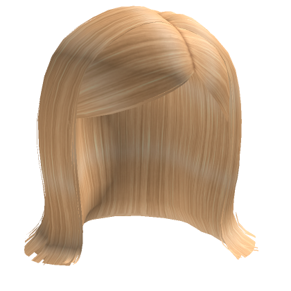 Blonde Short Swoop Cut Roblox