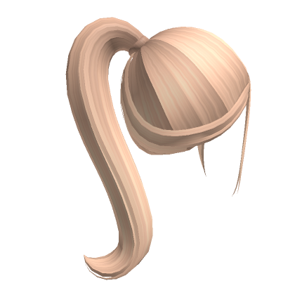 Long Blonde Ponytail Roblox