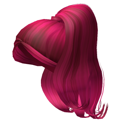 Y K Sleek Ponytail In Hot Pink Roblox