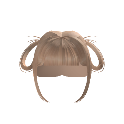 Cute Short Pigtail Anime Style Hair Blonde Roblox Item Rolimon S