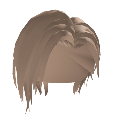 Blonde Back Slick Anime Hair Roblox