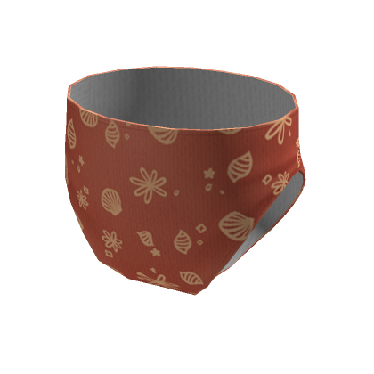 Pacsun Shell Print Bikini Bottom Roblox