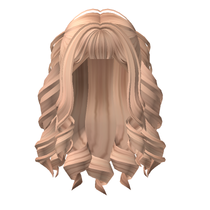 Soft Droopy Curled Pigtails Blonde Roblox Item Rolimon S