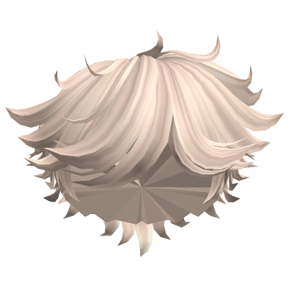 Platinum Blonde Messy Y K Summer Boy Hair Roblox