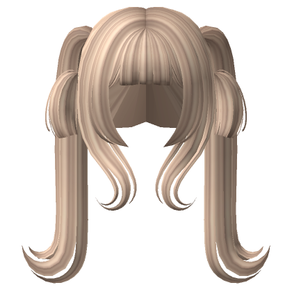 Cute Y2k Pigtails W Mini Pigtails In Blonde Roblox