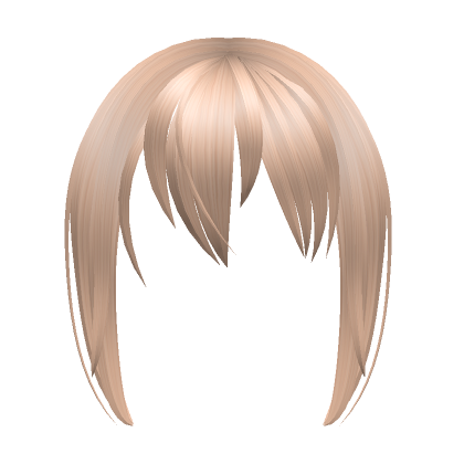 ୨୧ kawaii emo messy bangs blonde Roblox