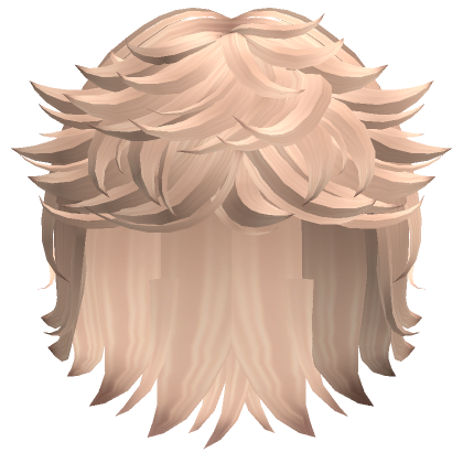 Fluffy Layered Messy Cool Boy Hair Blonde Roblox Item Rolimon S
