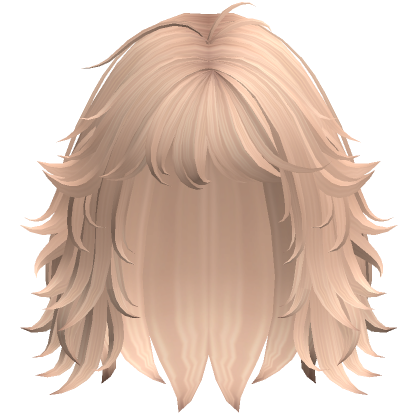 Short Messy Shaggy Wolfcut Blonde Roblox Item Rolimon S