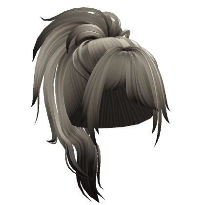 Black Blonde Scene Emo Spiky Ponytail Hair Roblox