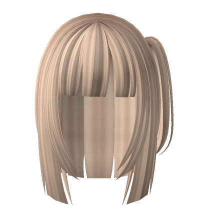 Kawaii Anime Blonde Y2k Pigtail On The Side Roblox