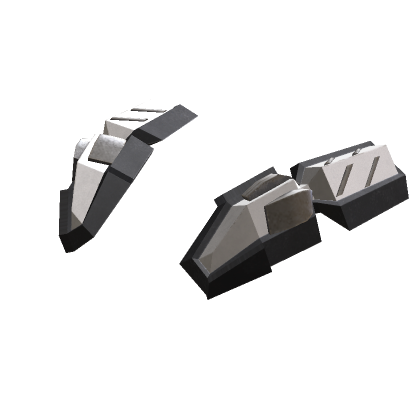 HOT MESS CYBER TANK Y K Mecha Hairclips Black Roblox