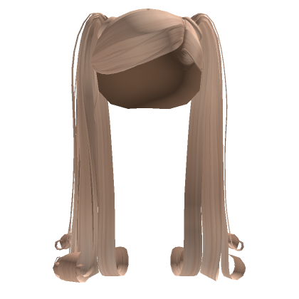 Pigtails W Swoop Bangs In Blonde Roblox