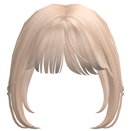 Blonde Long Wavy Bangs Roblox