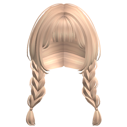 Preppy Braided Pigtails In Blonde S Code Price Rblxtrade