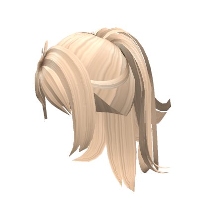 Platinum Blonde Ponytail Roblox Item Rolimon S