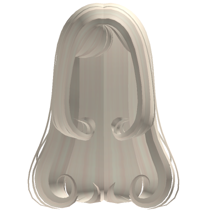 Blonde Anime Swirly Long Hime Hair Roblox