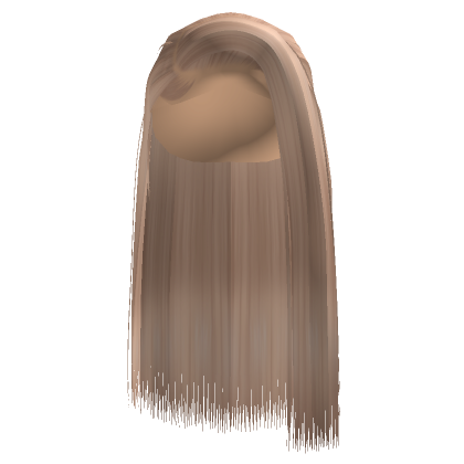 Side Part Silk Press In Blonde Roblox