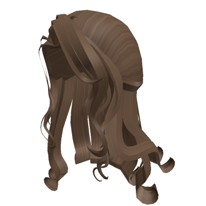 Light Brunette Brown Long Pulled Back Flowy Curls Roblox Item Rolimon S