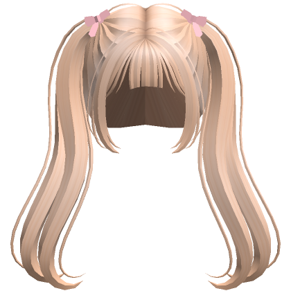 Blonde Pigtails Roblox
