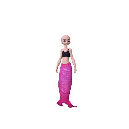 Mermaid Hot Pink