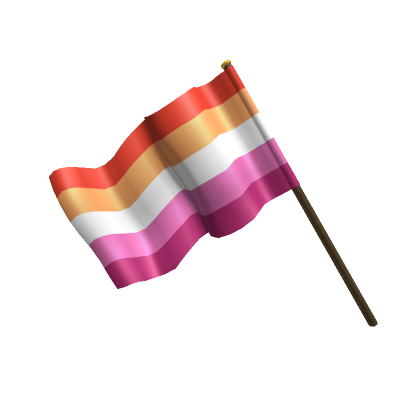 Lesbian Pride Flag Right Roblox