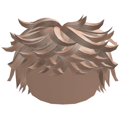Blonde Messy Popular Hair Roblox
