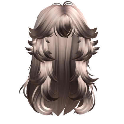 Anime Wolfcut Layered Messy Hair Blonde To Brown S Code Price RblxTrade