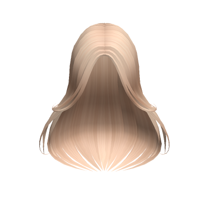 Long Blonde Flowy Middle Part Roblox