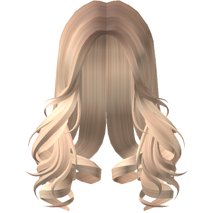 Soft Siren Curls In Blonde Roblox