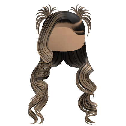 Lush Half Updo In Blonde Highlights Roblox Item Rolimon S