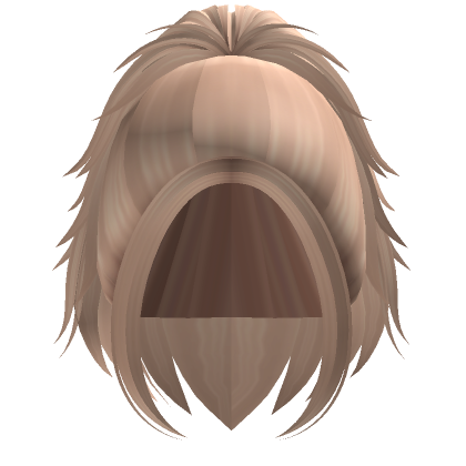 Spikey Grunge Loose Ponytail Blonde Roblox