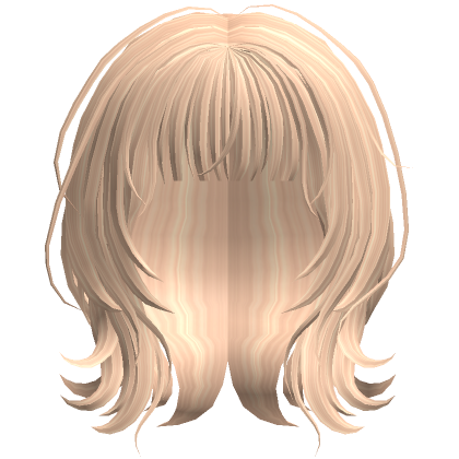 Blonde Dreamy Fangirl Cut Roblox Item Rolimon S